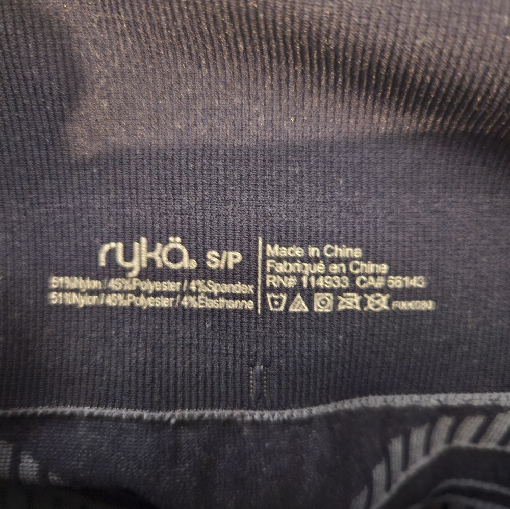 Ryka Women's Blue Athletic Running Yoga Bike Shorts Size Small - Picture 2 of 3